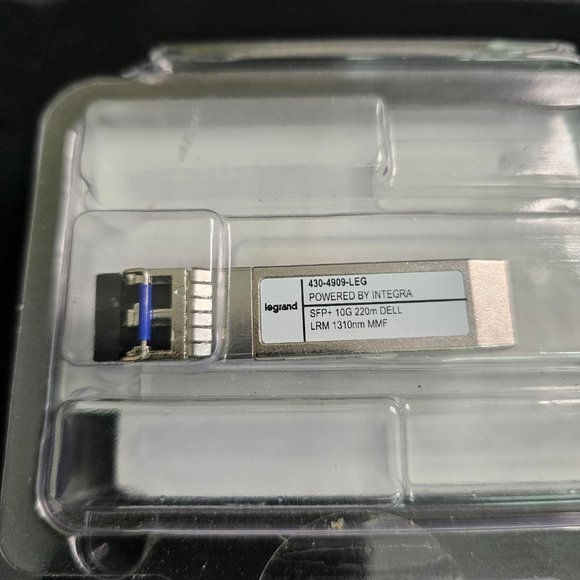 Legrand 430-4909-LEG Transceiver, 10GBase-LRM 10GbE SFP+, 1310nm, 220m - Picture 3 of 4